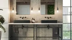 Kamienna umywalka nablatowa ETNA