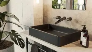 Kamienna umywalka nablatowa ETNA