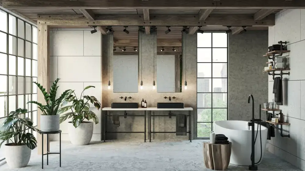 Kamienna umywalka nablatowa ETNA