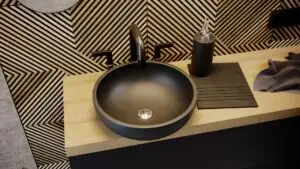 Kamienna umywalka nablatowa APO