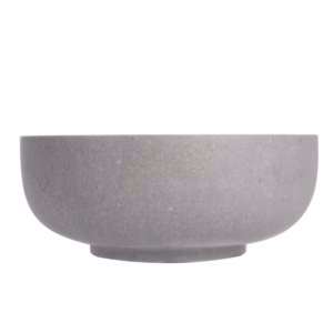 Kamienna umywalka nablatowa APO - Szary marmur - obrazek 3