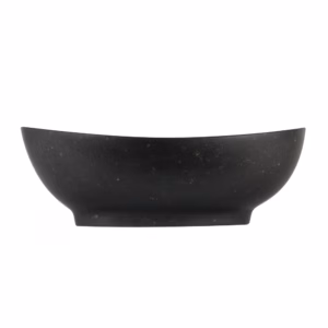 Kamienna umywalka nablatowa KELUD - Czarny granit - obrazek 3