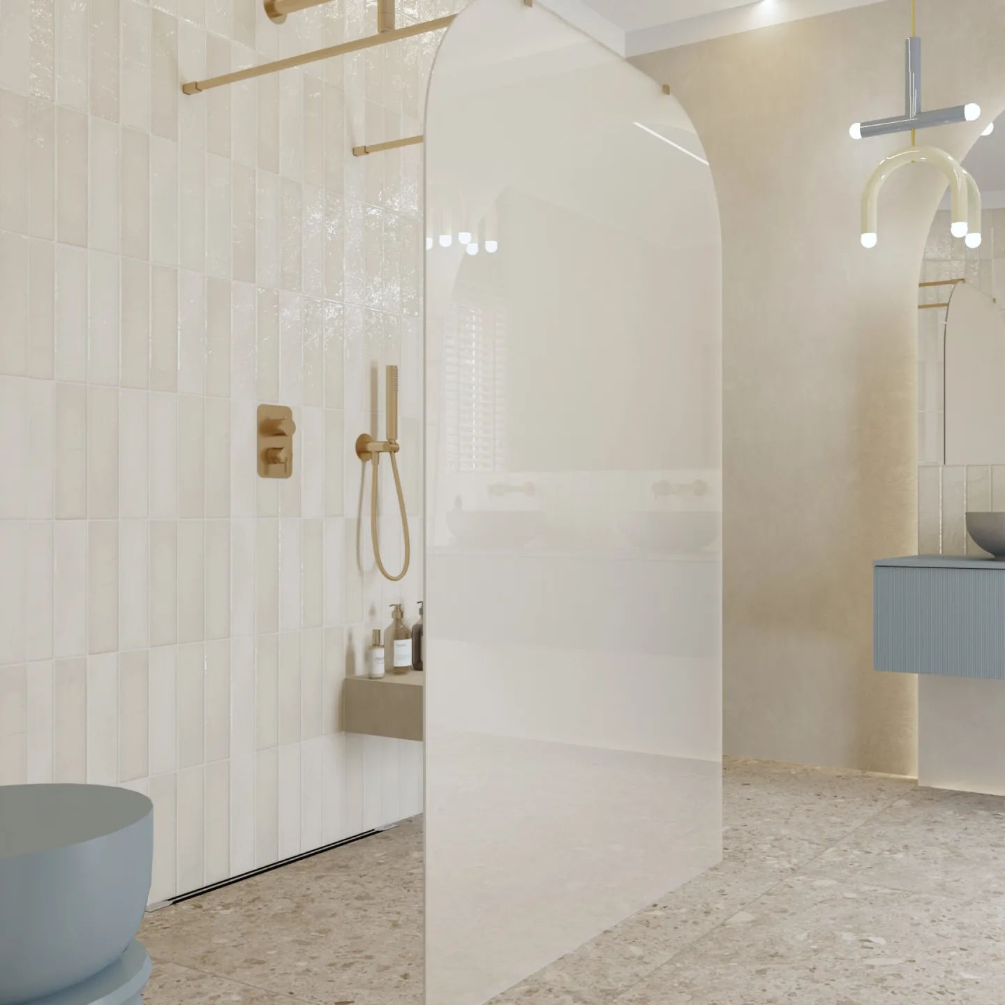 taho-solo-5 Ścianka prysznicowa TAHO Solo - czarny / 120 cm / chrom - obrazek 1